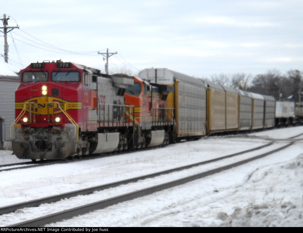 BNSF 773 West